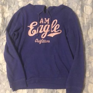 Purple American Eagle Hoodie